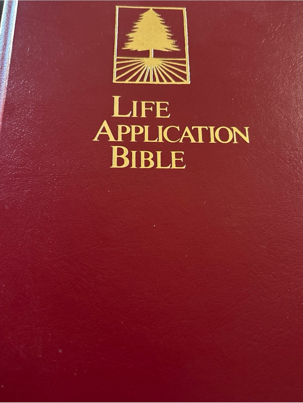 Life Application Bible New International Version NIV Tyndale Hardcover 1991